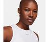 Nike One Classic Cropped Tank (W) (White)
