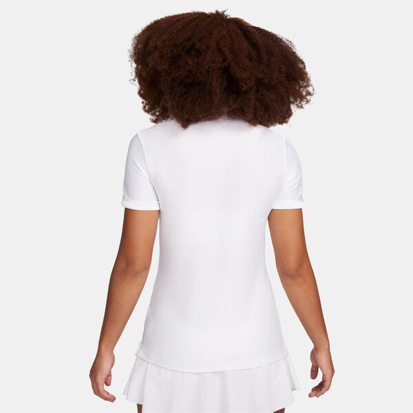 Nike Dri-Fit Victory Short Sleeve Polo (W) (White)