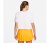 Nike Heritage Short Sleeve Crop Top (W) (White)