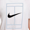 Nike Heritage Short Sleeve Crop Top (W) (White)