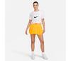 Nike Heritage Short Sleeve Crop Top (W) (White)