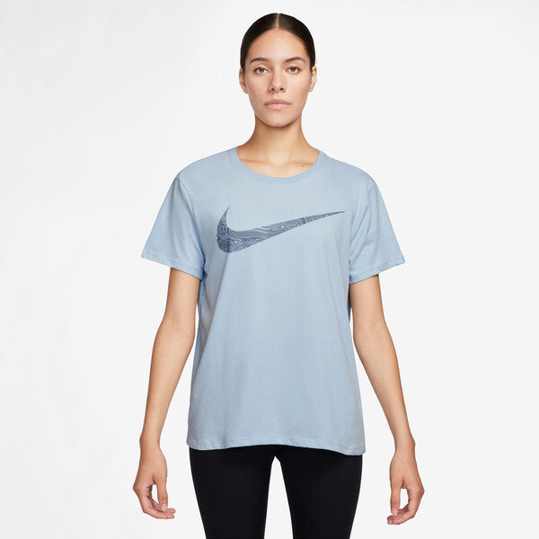 Nike Dri-Fit Slam Short Sleeve Tee (W) (Lt Armory Blue)