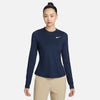 Nike Uv Victory Long Sleeve Printed Top (W) (Navy)