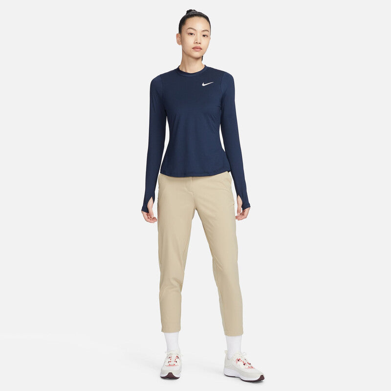 Nike Uv Victory Long Sleeve Printed Top (W) (Navy)