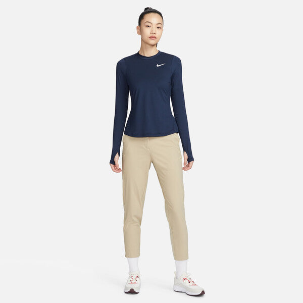 Nike Uv Victory Long Sleeve Printed Top (W) (Navy)