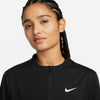 Nike Uv Advantage Half Zip Top (W) (Black)
