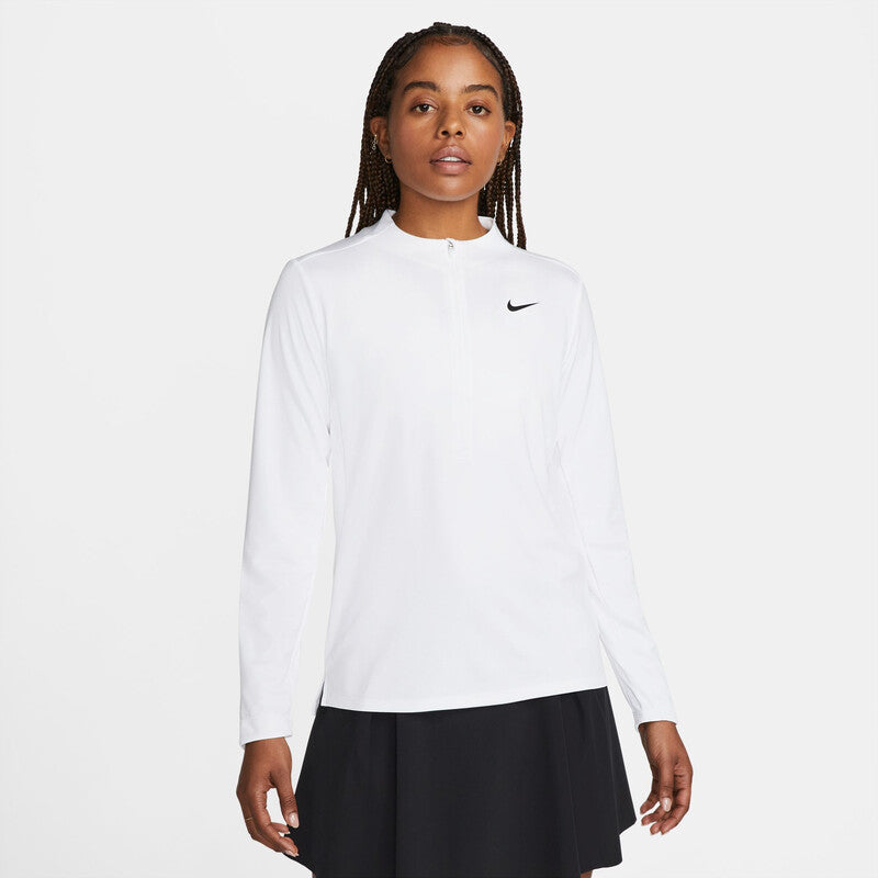 Nike Uv Advantage Half Zip Top (W) (White)