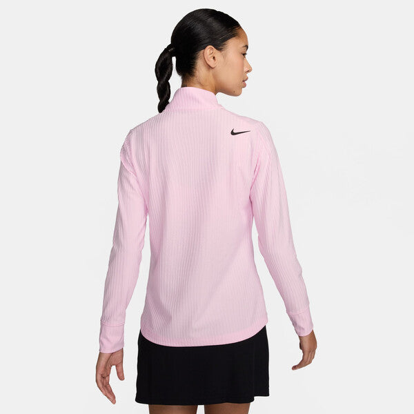 Nike Advantage Tour Half Zip Top (W) (Pink Foam)