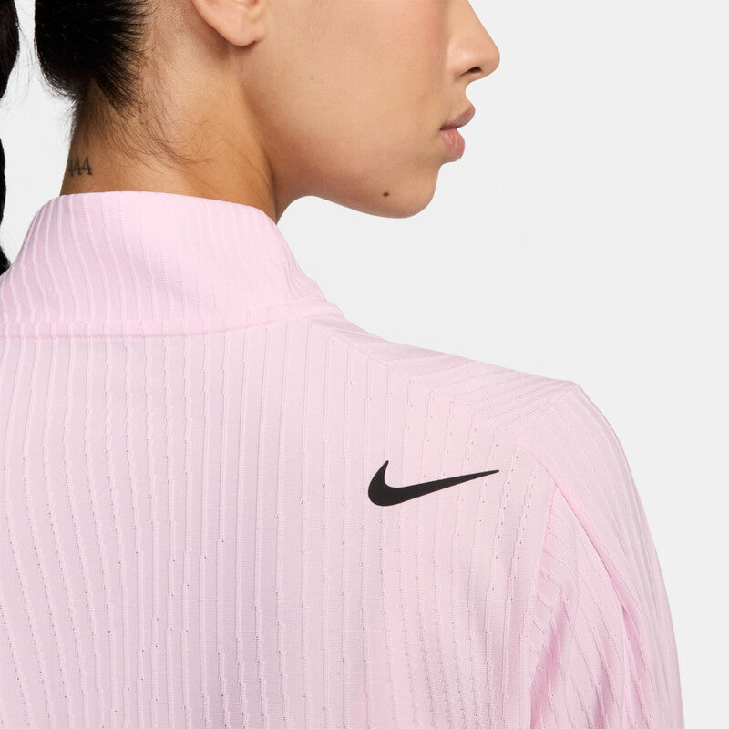 Nike Advantage Tour Half Zip Top (W) (Pink Foam)