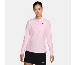 Nike Advantage Tour Half Zip Top (W) (Pink Foam)