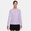 Nike Advantage Tour Half Zip Top (W) (Violet Mist)