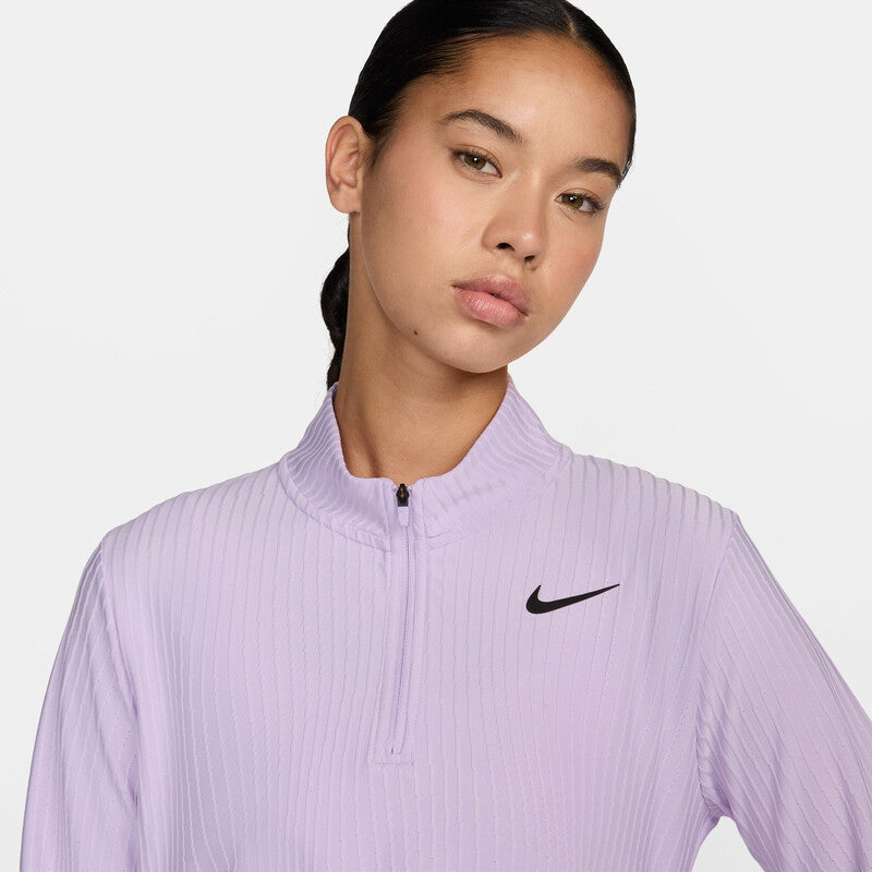 Nike Advantage Tour Half Zip Top (W) (Violet Mist)
