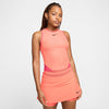 Nike Court Slam New York Tank (W) (Light Wild Mango)
