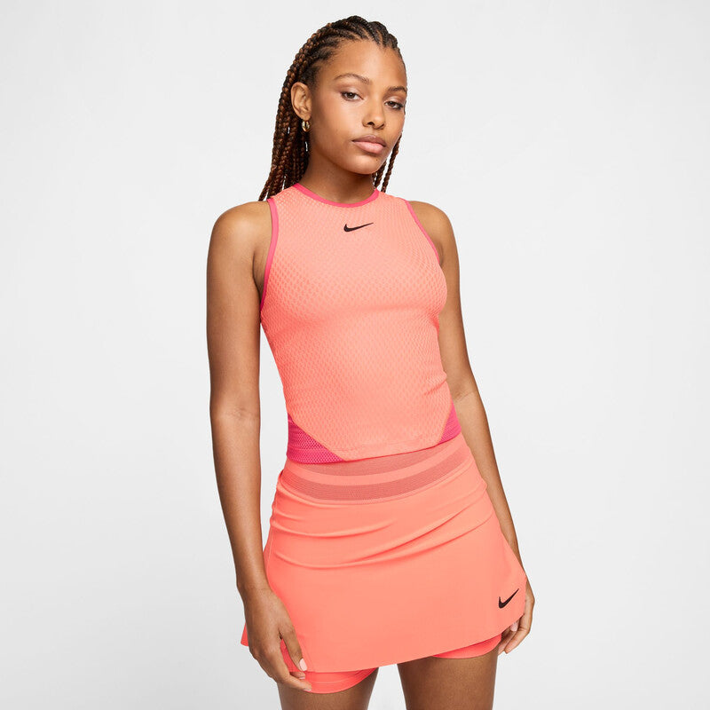 Nike Court Slam New York Tank (W) (Light Wild Mango)