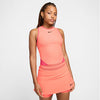 Nike Court Slam New York Tank (W) (Light Wild Mango)