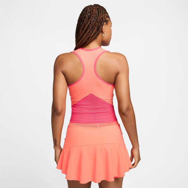 Nike Court Slam New York Tank (W) (Light Wild Mango)