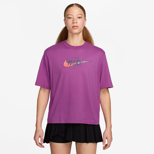 Nike Dri-Fit Slam Tee (W) (Hot Fuchsia)