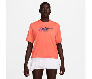 Nike Dri-Fit Slam Tee (W) (Lt Wild Mango)