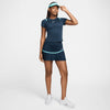 Nike Court Advantage Short Sleeve Top (W) (Armory Navy)