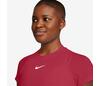 Nike Court Advantage Short Sleeve Top (W) (Mystic Hibiscus)