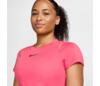 Nike Court Advantage Short Sleeve Top (W) (Aster Pink)