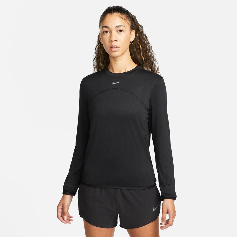 Nike Swift Element Uv Long Sleeve Top (W) (Black) Nike