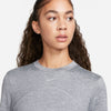Nike Swift Element Uv Long Sleeve Top (W) (Grey) Nike CN598V-GRY-XL