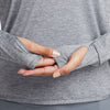 Nike Swift Element Uv Long Sleeve Top (W) (Grey) Nike CN598V-GRY-XL