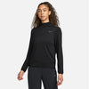 Nike Swift Element Uv 1/4 Zip-Top (W) (Black)