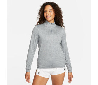 Nike Swift Element Uv 1/4 Zip-Top (W) (Grey)