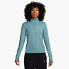 Nike Swift Element Uv 1/4 Zip-Top (W) (Denim Turquoise)