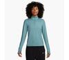 Nike Swift Element Uv 1/4 Zip-Top (W) (Denim Turquoise)