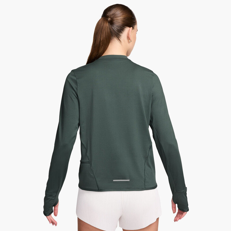 Nike Swift Element Uv Long Sleeve Top (W) (Vintage Green) Nike