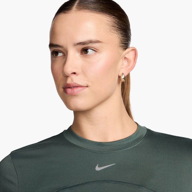 Nike Swift Element Uv Long Sleeve Top (W) (Vintage Green) Nike