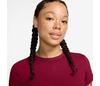 Nike Court Advantage Short Sleeve Top (W) (Red)