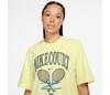 Nike Court Dri-Fit Oz Open Tee (W) (Green)