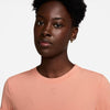 Nike Court Advantage Short Sleeve Top (W) (Apricot Agate)