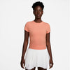 Nike Court Advantage Short Sleeve Top (W) (Apricot Agate)