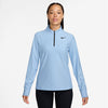 Nike Dri-Fit Advantage Tour 1/2 Zip (W) (Psychic Blue)
