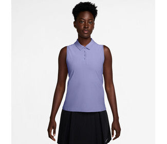 Nike Dri-Fit Victory Sleeveless Polo (W) (Lilac Ice)