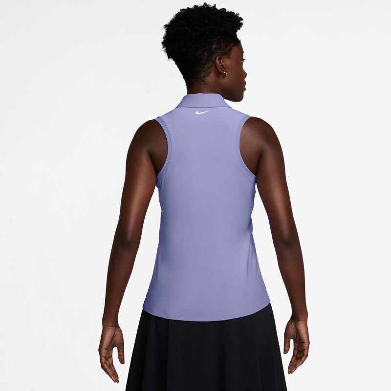 Nike Dri-Fit Victory Sleeveless Polo (W) (Lilac Ice)