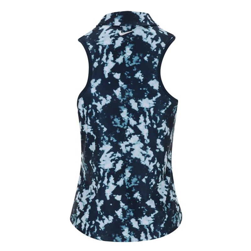 Nike Dri-Fit Victory Sleeveless Printed Polo (W) (Lilac Ice) Nike
