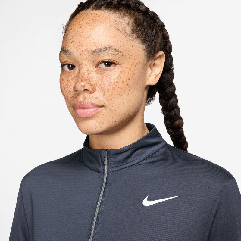 Nike Dri-Fit Uv Victory 1/2 Zip Top (W) (Thunder Blue)