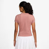 Nike Court Advantage Short Sleeve Top (W) (Red Stardust) Nike