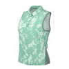 Nike Dri-Fit Victory Sleeveless Printed Polo (W) (Cannon)