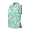 Nike Dri-Fit Victory Sleeveless Printed Polo (W) (Cannon)