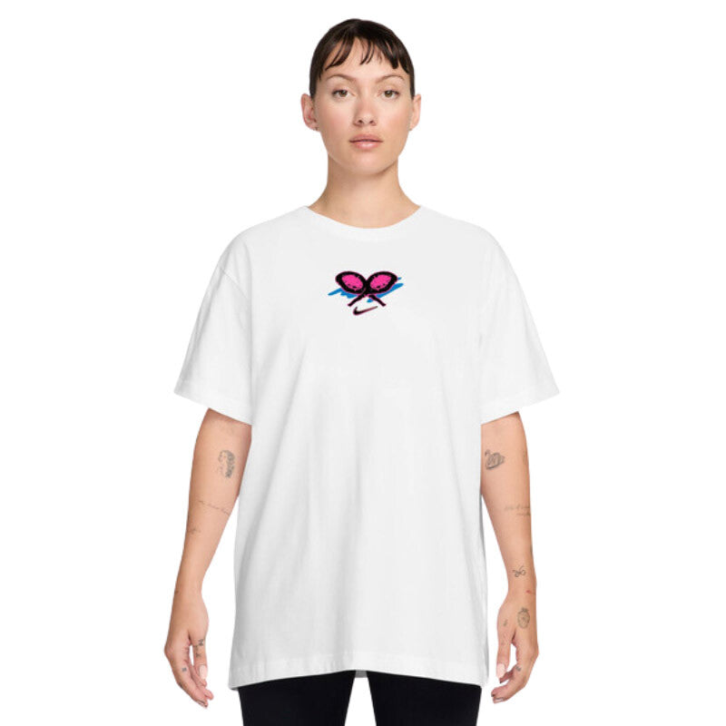 Nike Dri-Fit Slam Short Sleeve Tee Oz (W) (White) Nike CN59AR-WHT-XS