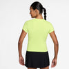 Nike Court Advantage Short Sleeve Top (W) (Lt Lemon Twist)