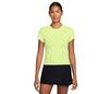 Nike Court Advantage Short Sleeve Top (W) (Lt Lemon Twist)