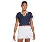 Nike Court Cltn Cropped Polo (W) (Navy)